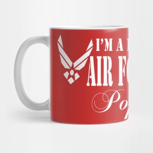 Best Gift for Grandpa - I am a Proud Air Force Poppy Mug